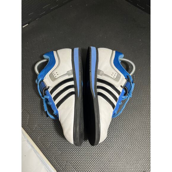Adidas Powerlift Men's Power Lifting Shoes White Blue Q33821 Size 6 Womens 7‎ - Picture 7 of 8